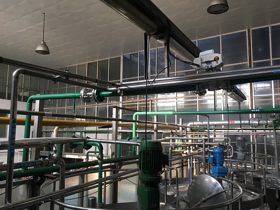 融創高精度配料定量控制系統運用到泰山食品廠獲好評